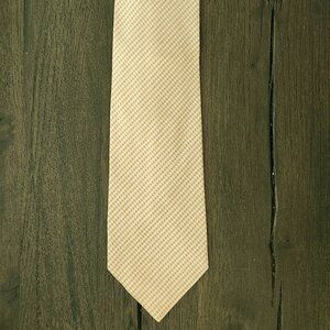 CARL STERR - MICKY Necktie Microdot Light Sherbert Orange